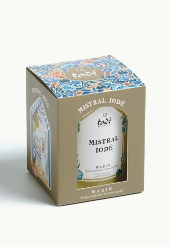 Tade Geurkaars marin (180 Gram)