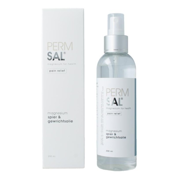 Permsal Magnesium spier & gewrichtsolie (200 Milliliter)