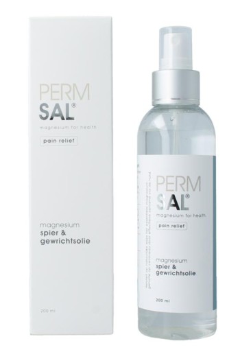 Permsal Magnesium spier & gewrichtsolie (200 Milliliter)