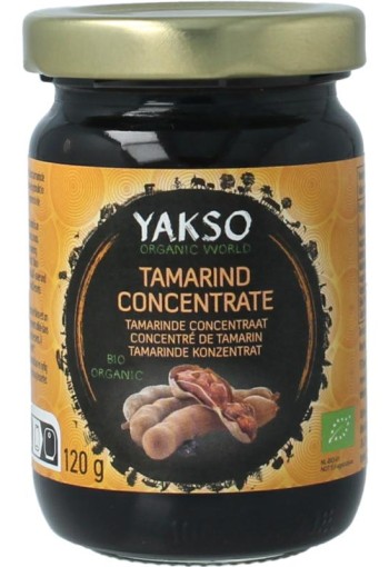 Yakso Tamarinde concentraat bio (120 Gram)