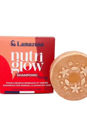 Lamazuna Shampoo bar normaal haar - nutriglow (70 Gram)