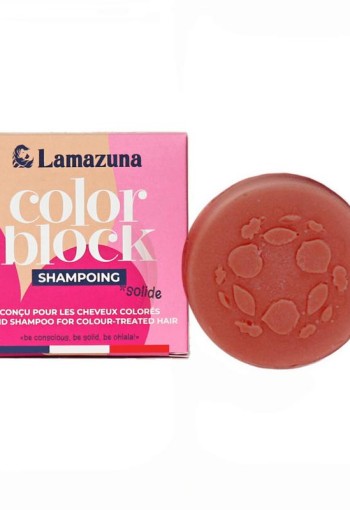 Lamazuna Shampoo bar color-treated hair color block (70 Gram)