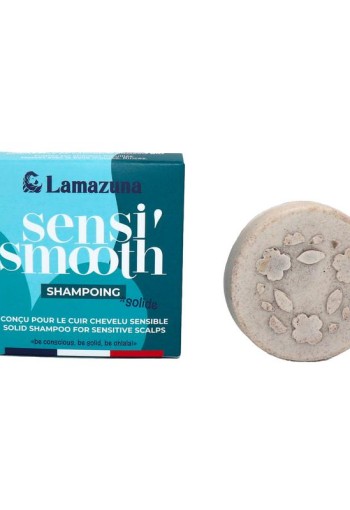Lamazuna Shampoo bar sensitive scalps sensi smooth (70 Gram)