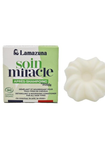 Lamazuna Conditioner bar detangling & nourishing (74 Gram)