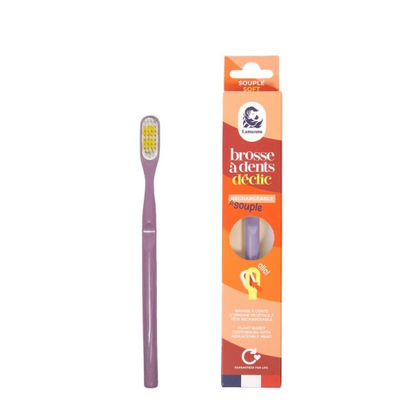 Lamazuna Toothbrush soft lilac (1 Stuks)