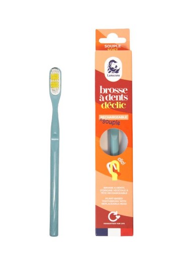 Lamazuna Toothbrush soft storm blue (1 Stuks)