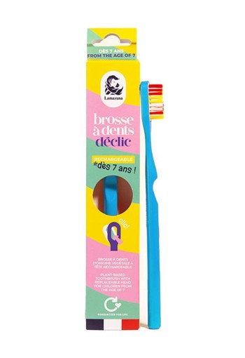 Lamazuna Toothbrush kids blue (1 Stuks)