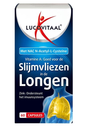 Lucovitaal Slijmvliezen in de longen (60 Capsules)