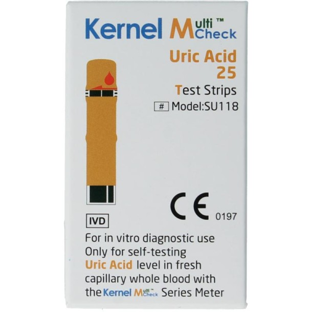 Testjezelf.nu multichec urinezuur teststrip