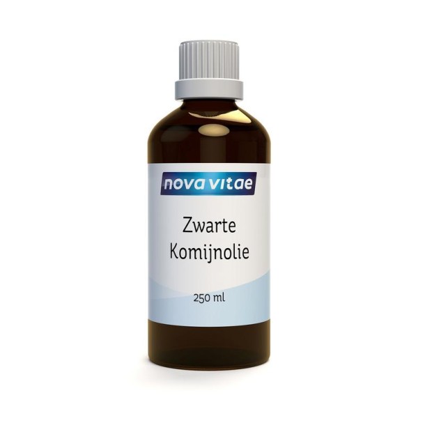 Nova Vitae Zwarte komijnolie (250 Milliliter)