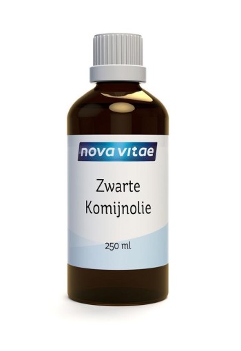 Nova Vitae Zwarte komijnolie (250 Milliliter)
