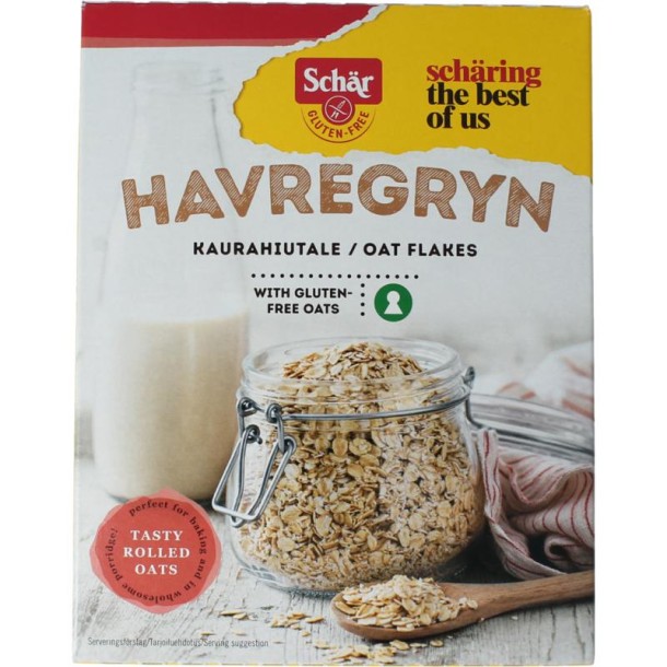 Dr Schar Havervlokken glutenvrij (500 Gram)