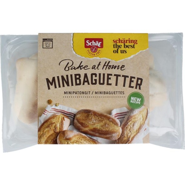 Dr Schar Baguettes mini glutenvrij (300 Gram)