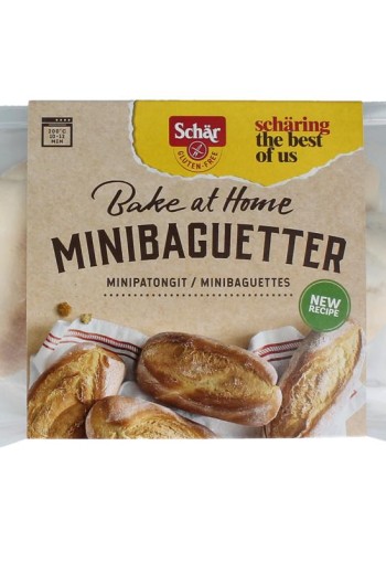 Dr Schar Baguettes mini glutenvrij (300 Gram)