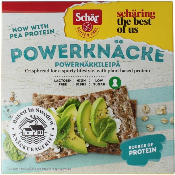 Dr Schar Powerknacke glutenvrij (225 Gram)