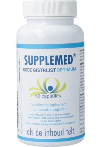 Supplemed Rode gistrijst optimum (60 Capsules)