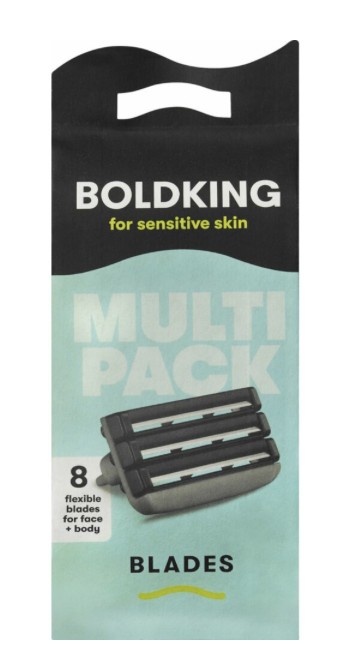 Boldking Navulmesjes Multipack Gevoelige Huid 8 stuks