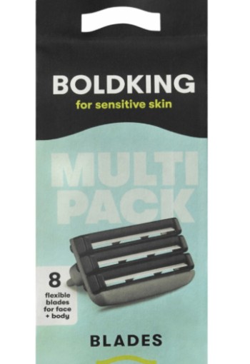 Boldking Navulmesjes Multipack Gevoelige Huid 8 stuks