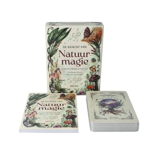 Deltas De kracht van natuurmagie boek en kaarten (1 Set)