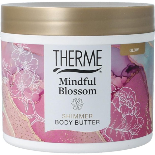 Therme Mindful blossom shimmer bodybutter (225 Gram)