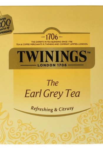 Twinings Earl grey envelop (50 Stuks)
