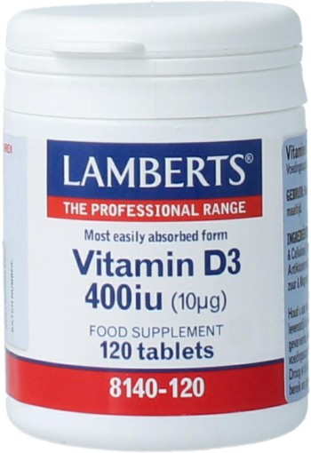 Lamberts Vitamine D3 400IE (120 Tabletten)