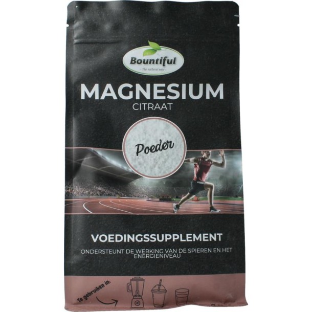 Bountiful Magnesium citraat poeder (500 Gram)