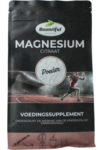 Bountiful Magnesium citraat poeder (500 Gram)