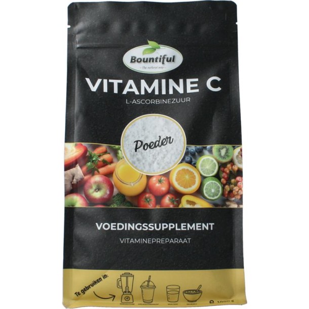 Bountiful Vitamine C poeder ascorbinezuur (1000 Gram)