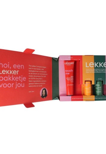 Lekker Company Giftset lekker hand deo & lip (1 Set)