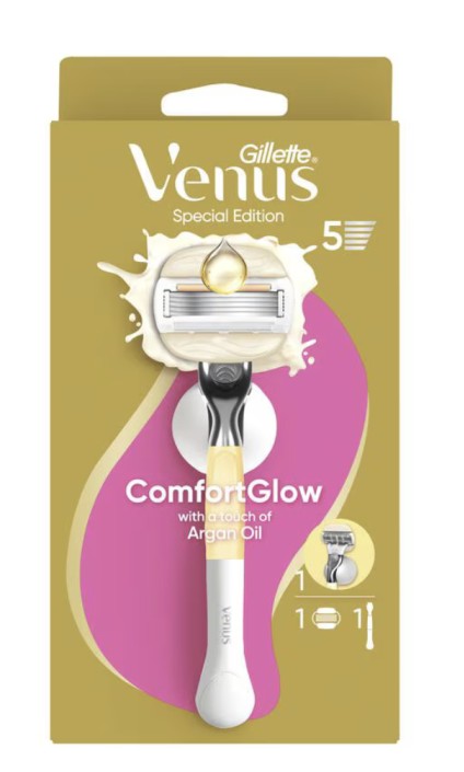 Gillette Venus ComfortGlow Scheersysteem met 1 Navulmesje