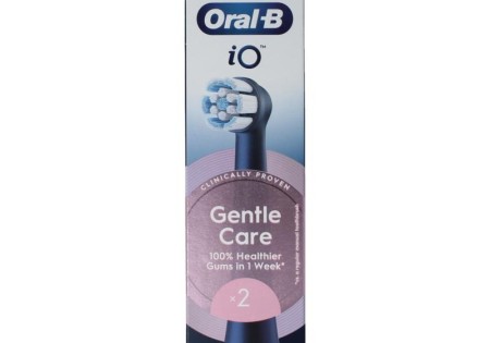 Oral B Opzetborstel IO gentle care zwart 2 Stuks