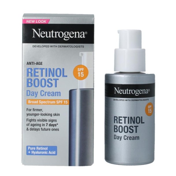 Neutrogena Retinol dagcreme boost SPF15 50 Milliliter