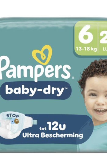 Pampers Baby Dry Luiers Maat 6 13-18 KG 22 stuks