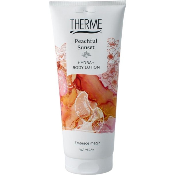 Therme Peachful sunset hydra+ body lotion 200 Milliliter