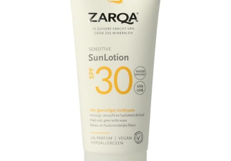 Zarqa Sun lotion sensitive SPF30 50 Milliliter