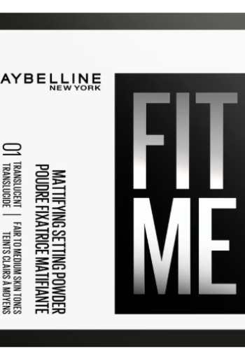 Maybelline New York Fit Me Loose Powder 01 Translucent