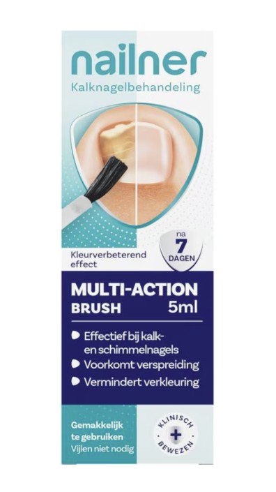 Nailner Repair Kalknagelkwastje 2-in-1