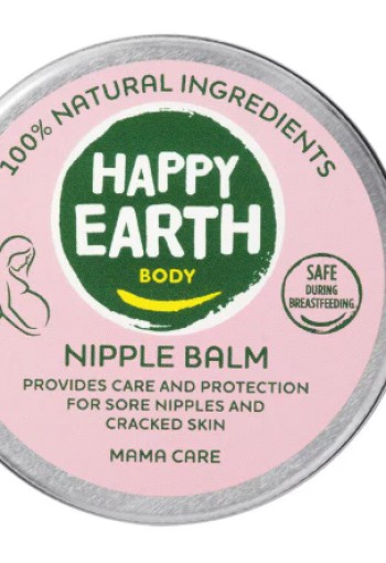 Happy Earth 100% Natuurlijke Mama Care Nipple Balm 30 gram