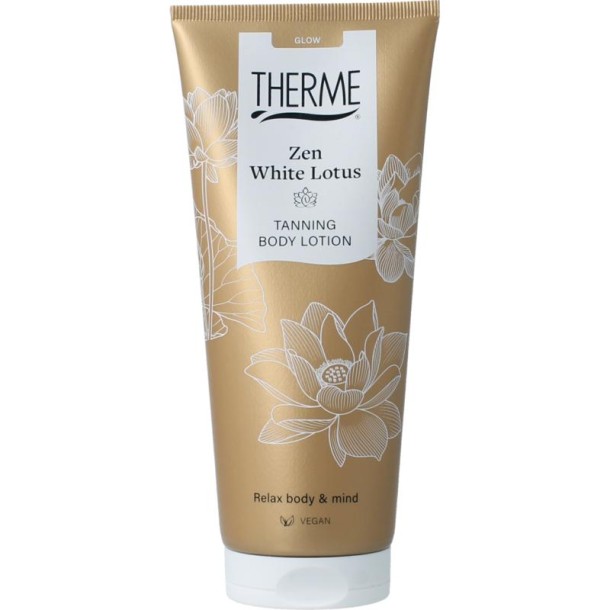 Therme Zen white lotus tanning bodylotion (200 Milliliter)