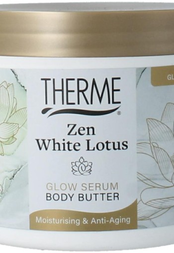 Therme Zen white lotus glow serum bodybutter (225 Gram)