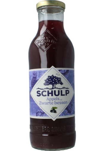 Schulp Appel & zwarte bessensap (750 Milliliter)