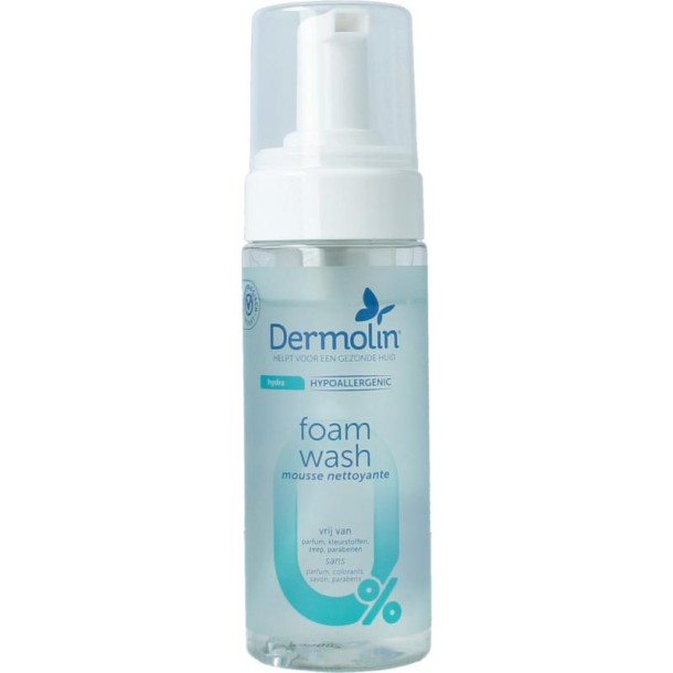Dermolin Foamwash hydraterend foamer (150 Milliliter)