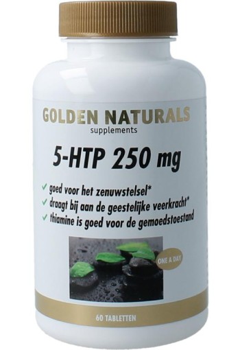Golden Naturals 5-HTP 250mg vegan (60 Tabletten)