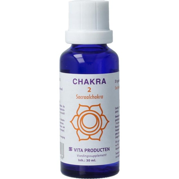 Vita Chakra 2 sacraalchakra (oranje) (30 Milliliter)