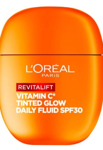 L'Oréal Paris Revitalift Daily Fluid SPF 30 Vitamine C* met Tinted Glow 40 ML