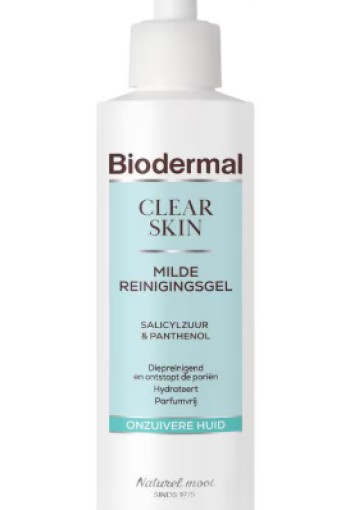 Biodermal Clear Skin Milde Reinigingsgel 200 ML