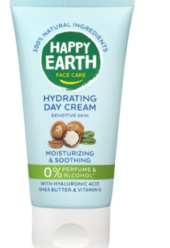 Happy Earth 100% Natuurlijke Face Care Hydrating Day Cream 50 ML