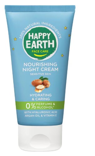 Happy Earth 100% Natuurlijke Face Care Nourishing Night Cream 50 ML