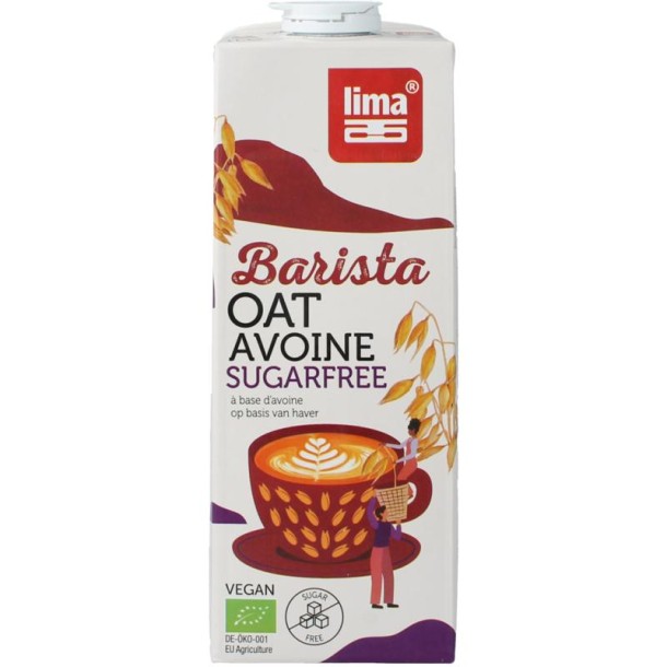 Lima Barista oat sugarfree bio (1 Liter)